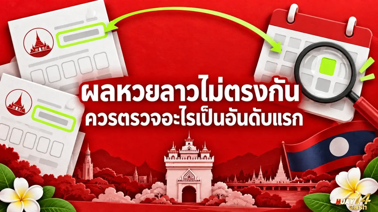 ผลหวยลาวไม่ตรงกัน ควรตรวจอะไรเป็นอันดับแรก - ภาพหน้าปกบทความ